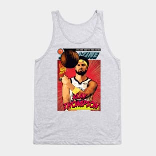 Klay Thompson - Comics Magazine Retro 90s Tank Top